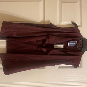 Romeo and Juliet Plum Vest! Brand new, with tags!